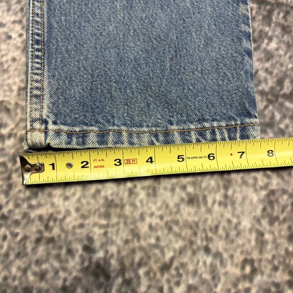 Vintage 90s Levi's 550 Jeans Relaxed Fit Mens 34x31 Blue Straight Leg Denim